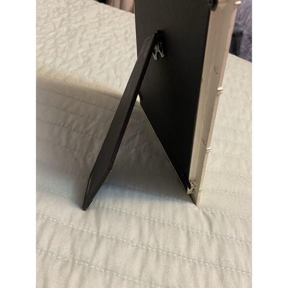 Furio Silvertone 5 in X 7 in Decorative Metal Star Rhinestone Picture Frame New - Picture 8 of 11